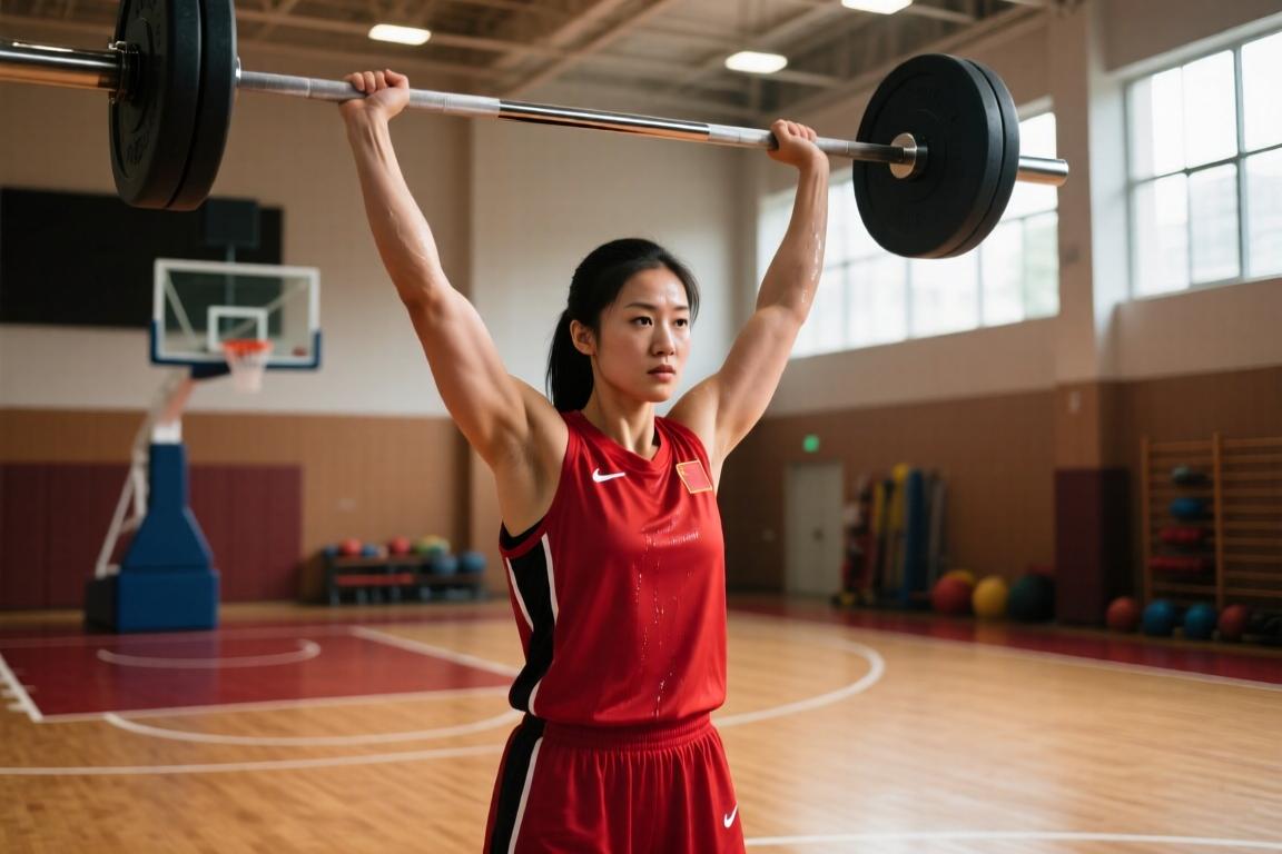 李梦社媒晒最新训练视频，这大身板不愧是“勒布朗梦”啊
