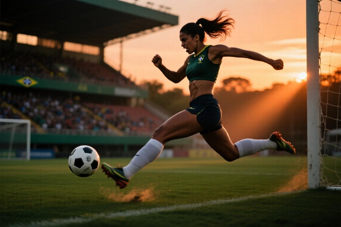 UFC更适合你！巴西五人制比赛女子连续怒踢对手头部