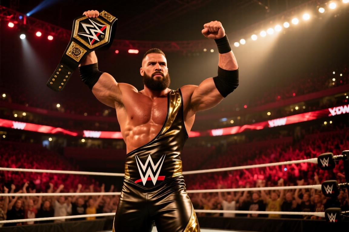 打球只是副业？唐斯 WWE 首秀霸气十足...