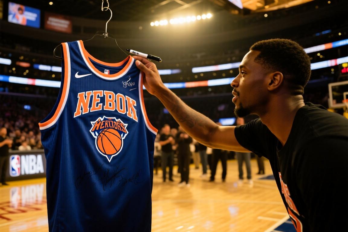 拿着布伦森球衣找文班签名？NBA还有哪些“贴脸开大”的球迷