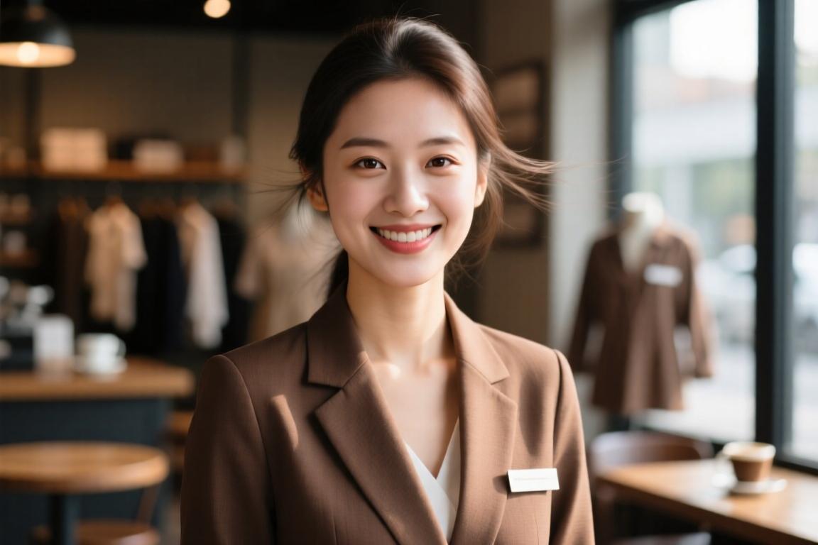 乔治娜此前：我当过服务员，当过店员，但我现在可是老板哟~