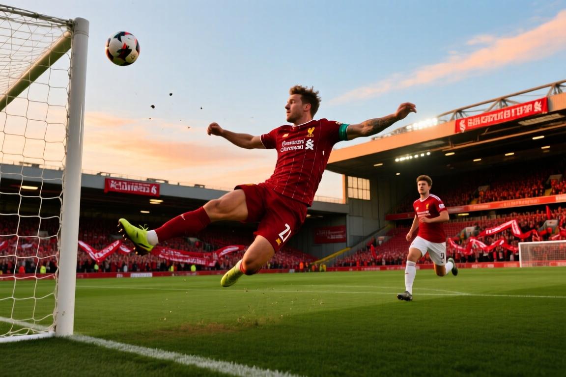 利物浦1-0先下一城！埃利奥特送助攻，莫里森禁区内打门得手！