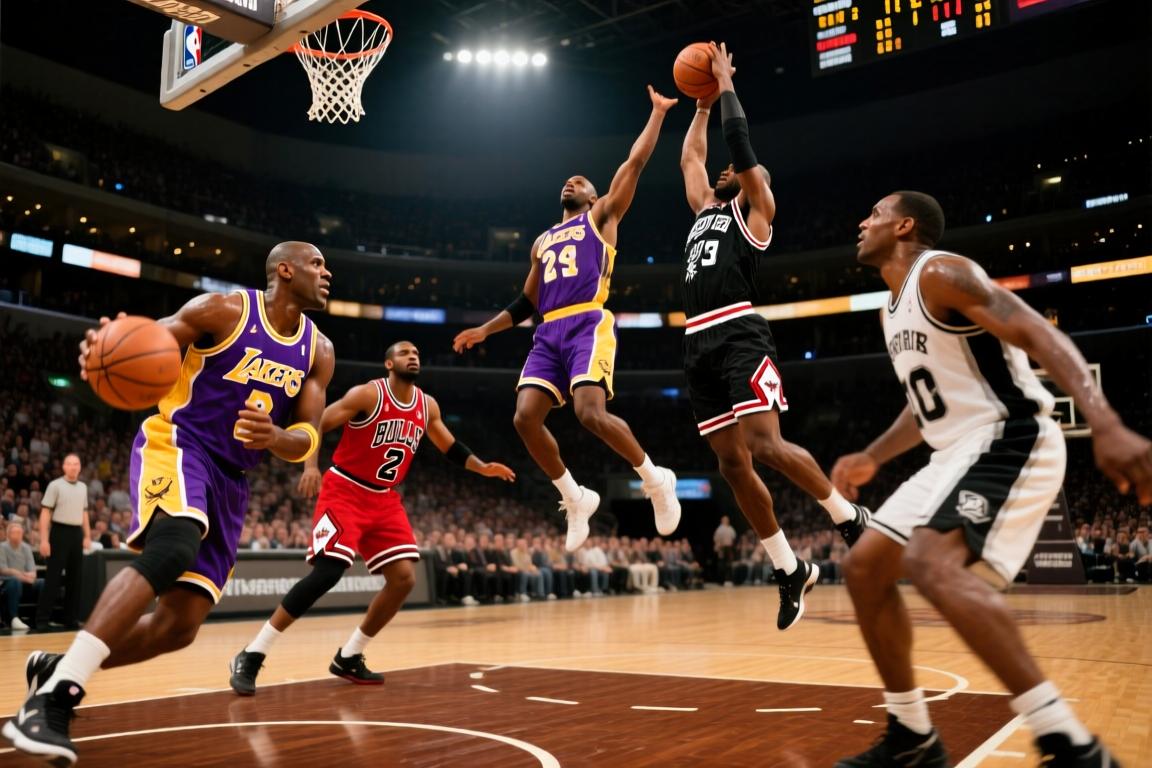 美媒评NBA历史各个位置前五人！每个位置基本都有争议点！