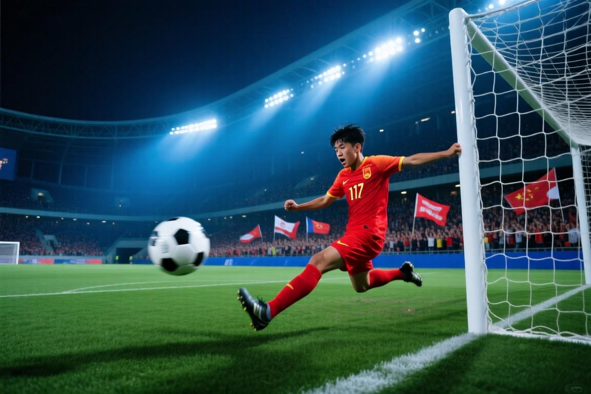 【集锦】明日之星冠军杯-U17国足1-0毕巴U17 程晟涵头球破门制胜