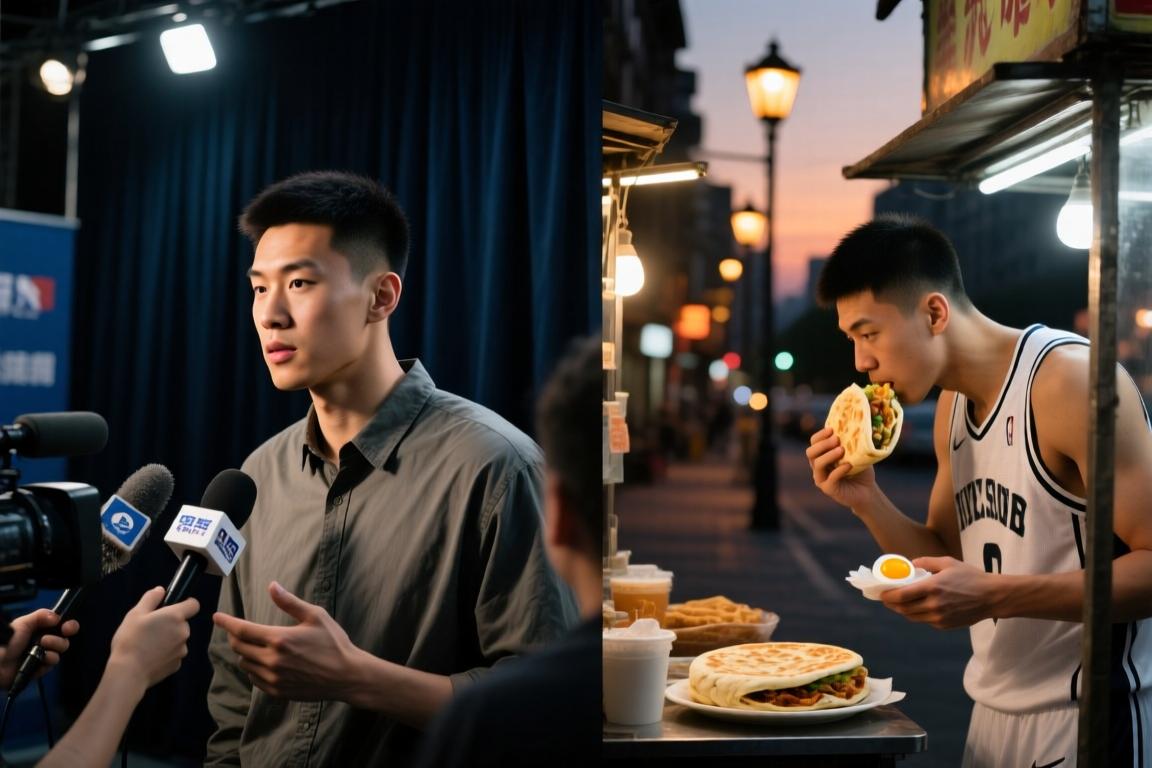姚明之前谈球员被网暴：周琦就吃一次鸡蛋灌饼被念叨一辈子