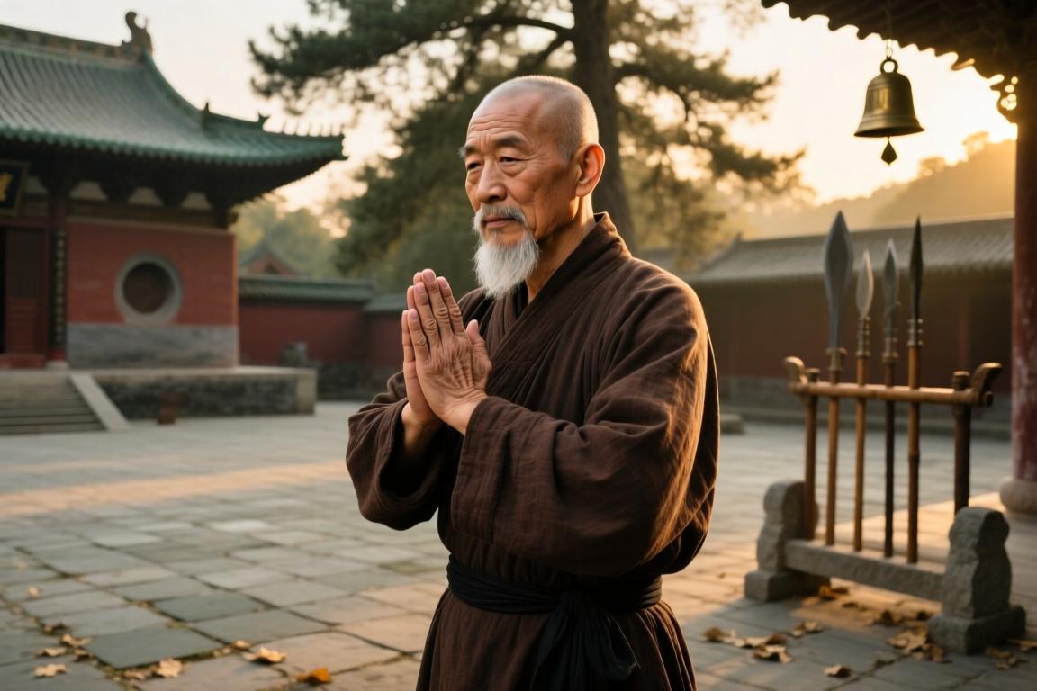 这年龄不对吧？网友晒视频配文：65岁少林武僧赤脚打球