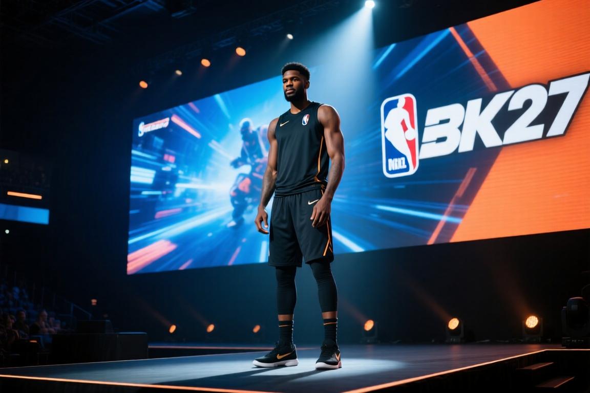 wow！2K27活动现场的文班，这气场太强了