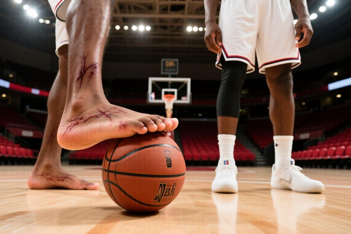 巨人大脚怪！猜猜哪个NBA球员的脚更大？