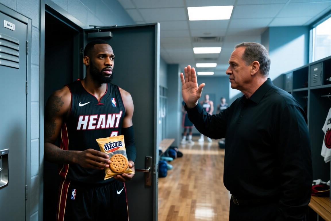韦德此前：莱利管太宽，不让詹姆斯吃自带饼干，那时便感觉詹要走