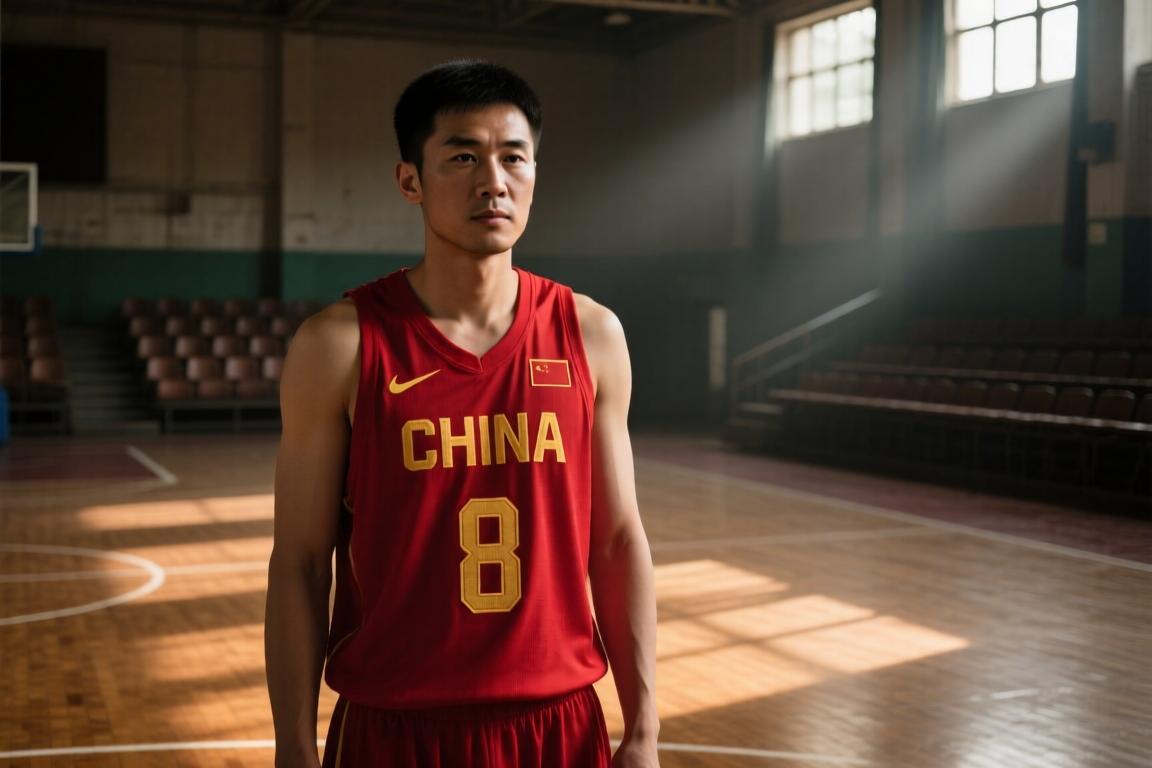 巩晓彬晒视频：曾经身披中国男篮8号的两大传奇相遇！