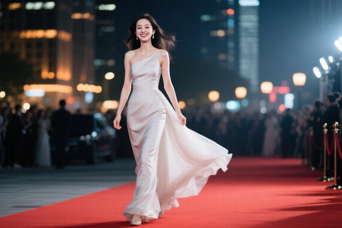 太美了！不得不说，虞书欣每次活动出场都很舒展明亮