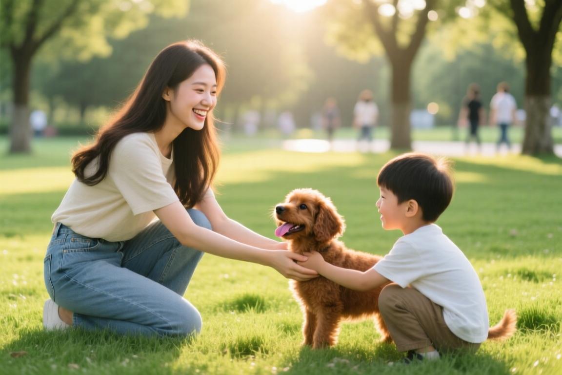 “放开那只狗，让我来！雄鹿千金与爱犬的甜蜜暴击”