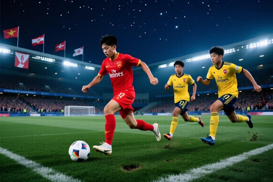 [集锦]明日之星-国少开门红3-2阿森纳U17 赵松源一条龙