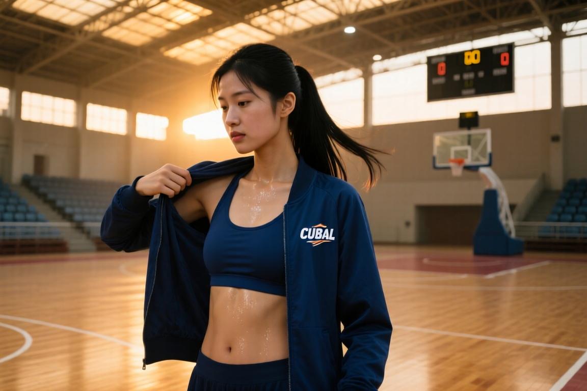 CUBAL赛场大杀器，脱下训练服秒变女神！袁怡静这反差感绝了