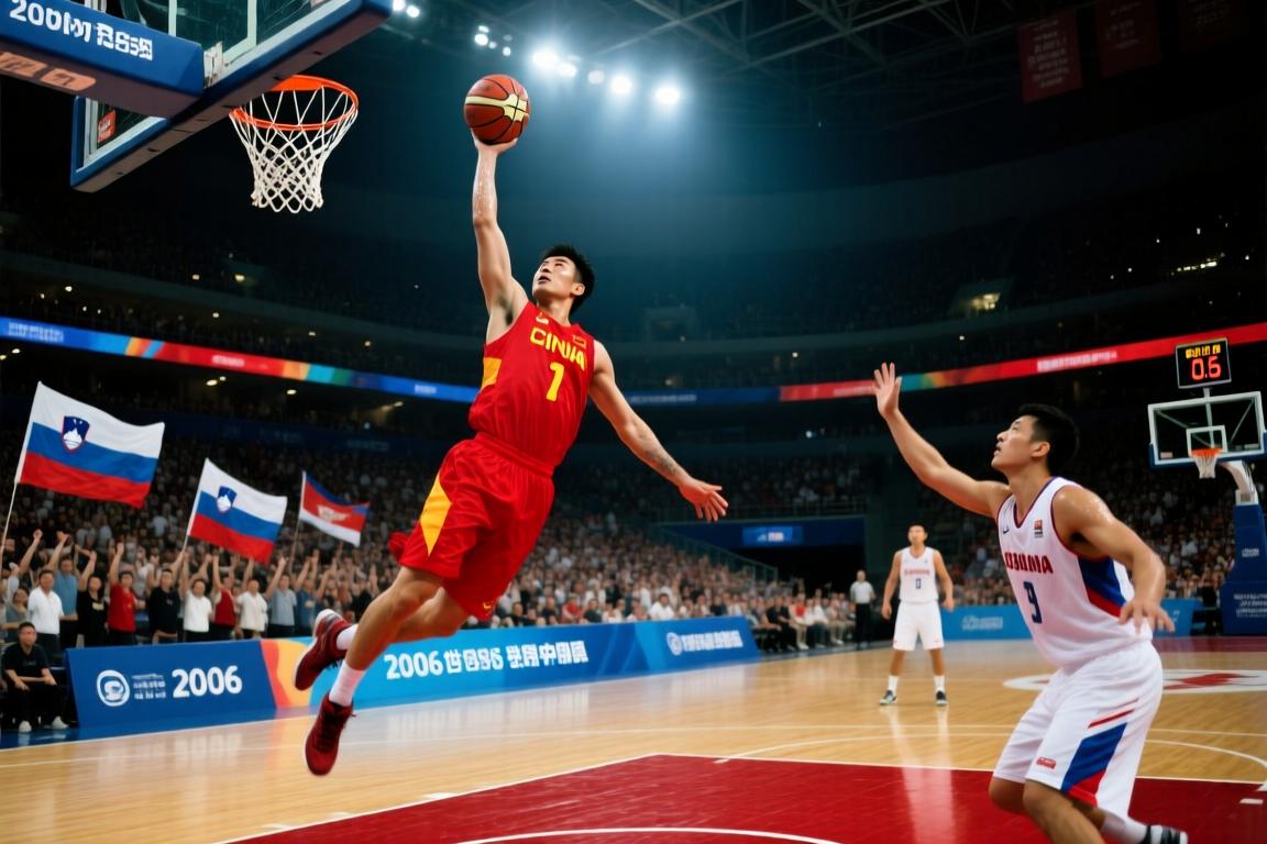 王仕鹏三分绝杀！当年中国男篮在世锦赛上逆转斯洛文尼亚，太燃了