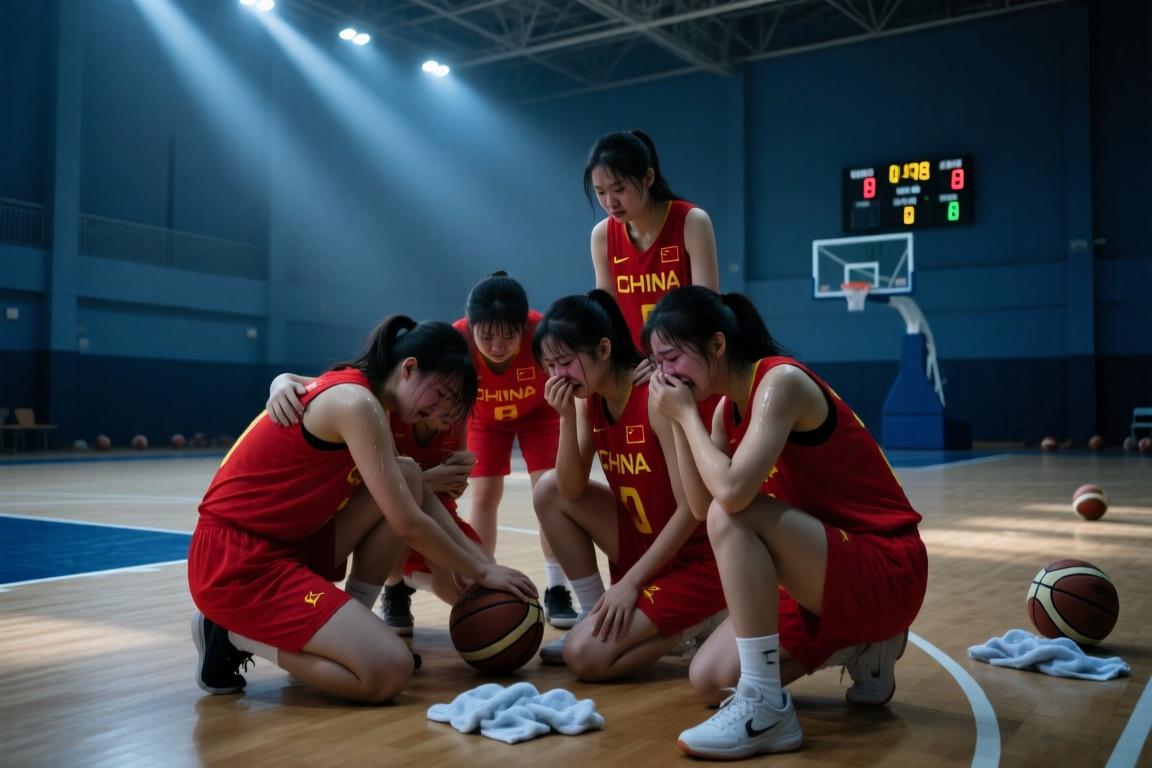 遗憾！中国U17女篮1分惜败加拿大 姑娘们哭得梨花带雨的