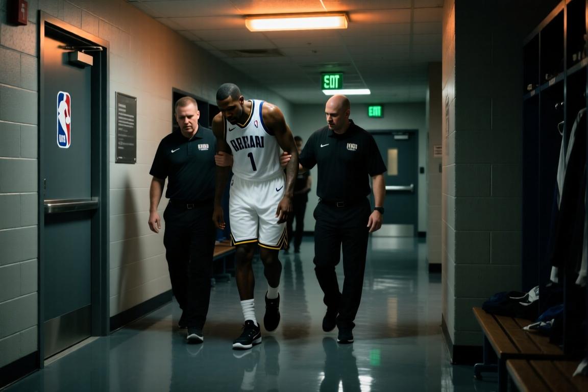 【Big3】什么强度？比斯利被扶着回到更衣室！