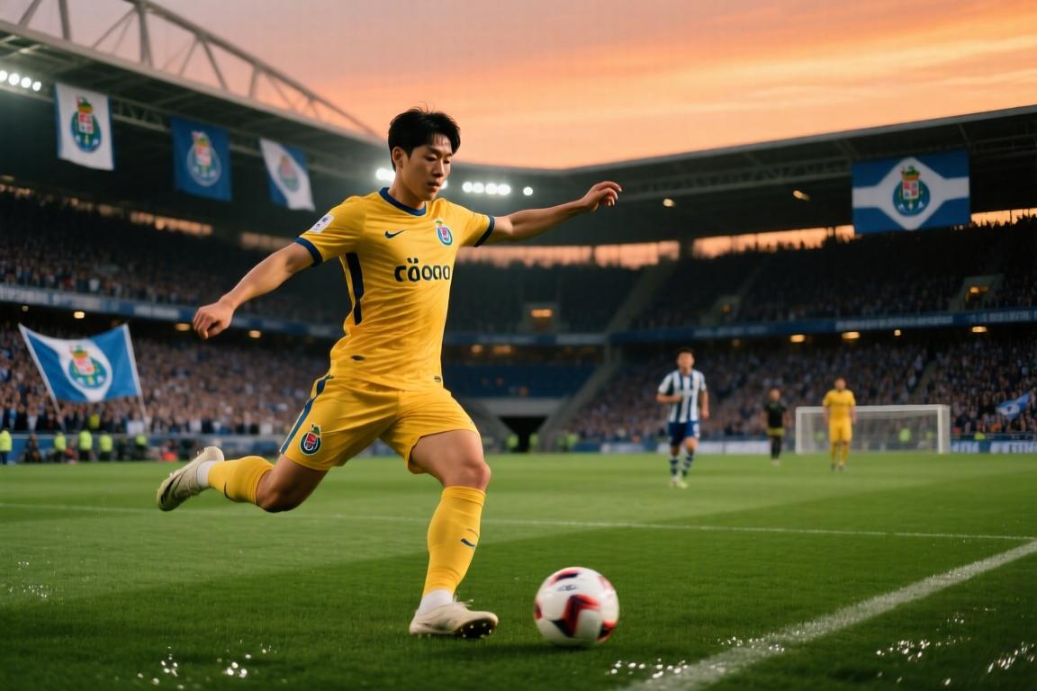 已官宣！韩国国脚黄仁范450万欧转会葡超波尔图⚽️看集锦吧