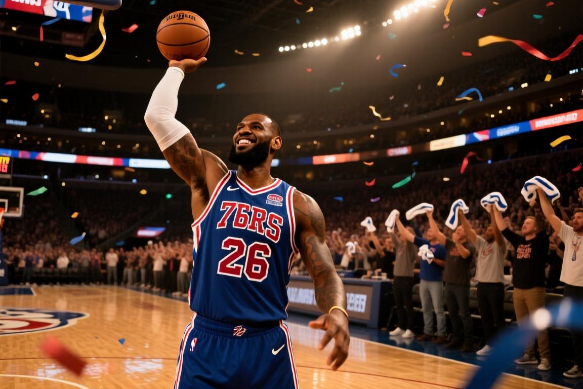 勒GOAT！76人老板：得知签下詹姆斯后我兴奋到中断与萧华的会议