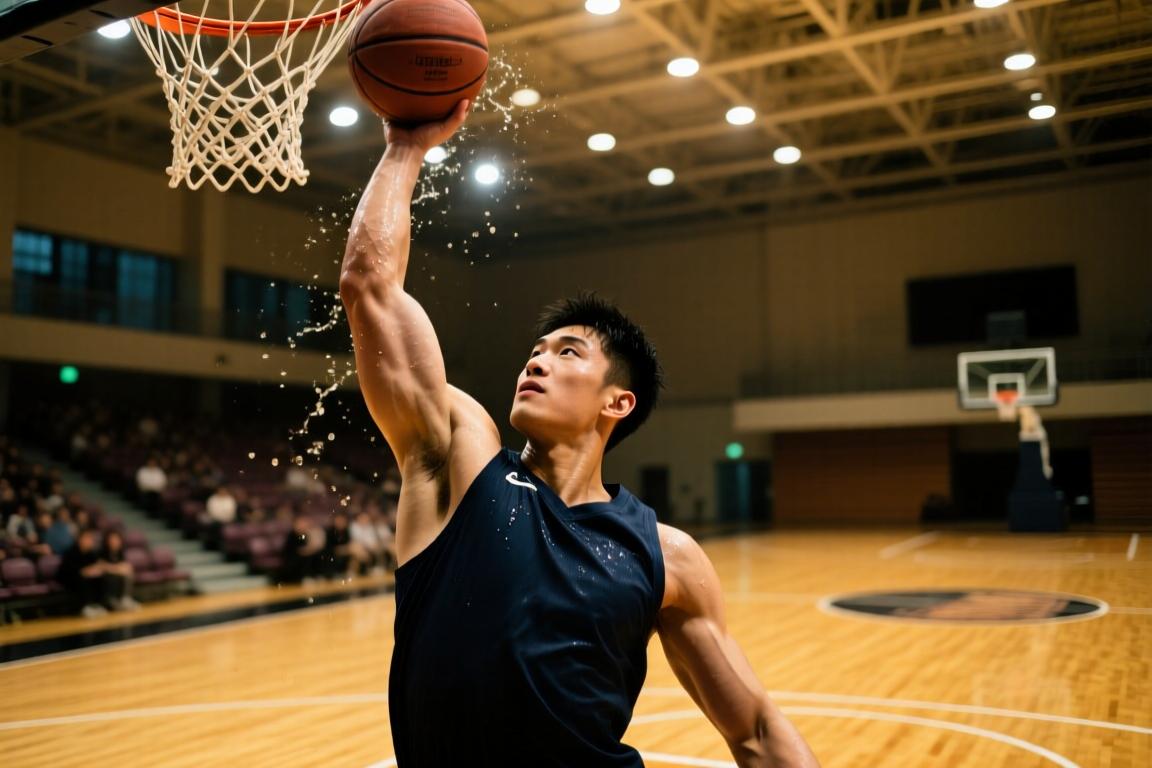 一步直接过掉陈泽文！杰伦·格林这记单臂劈扣引得球迷一阵惊呼！