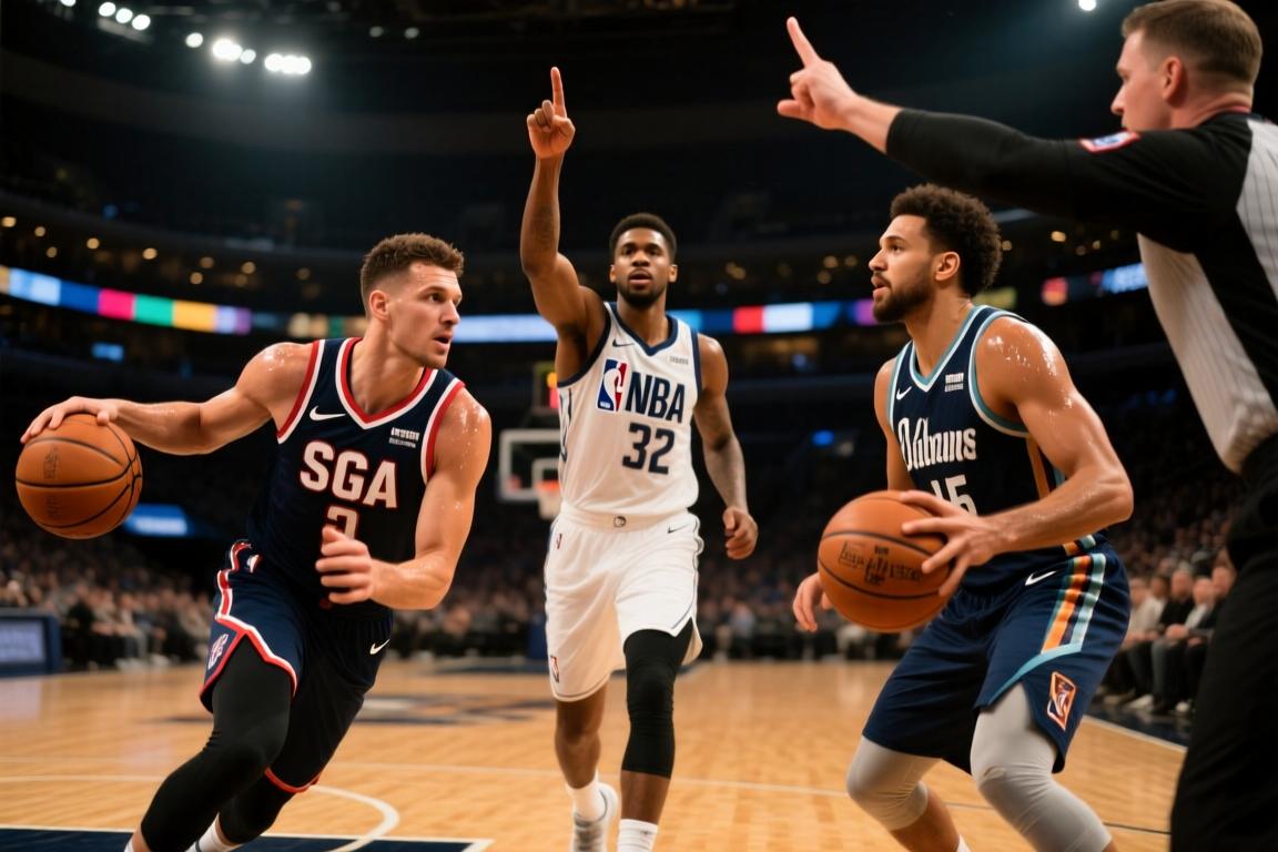 狄龙评NBA三大骗哨高手：SGA、东契奇、特雷·杨！马卢阿奇：还有恩比德