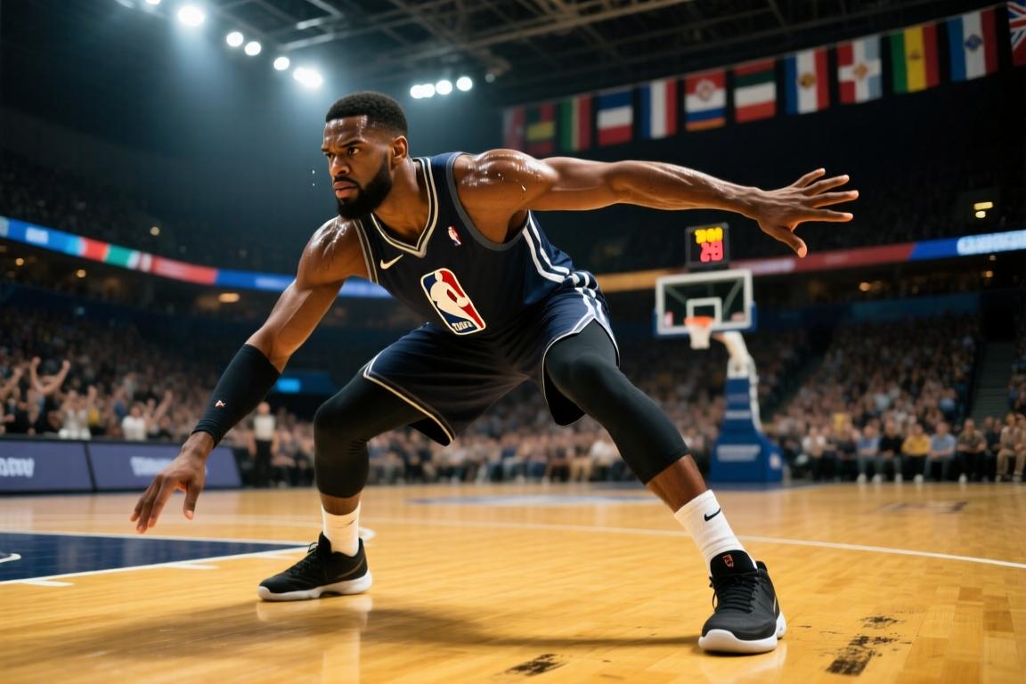 来感受一下NBA球员在国际赛场的压迫感！米西世预赛降维打击