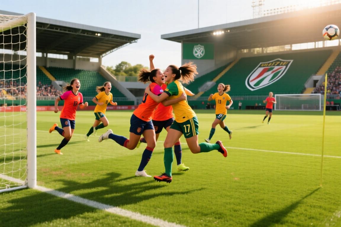 【集锦】明日之星冠军杯-U17女足5-0皇马女足U17 方珍珠帽子戏法