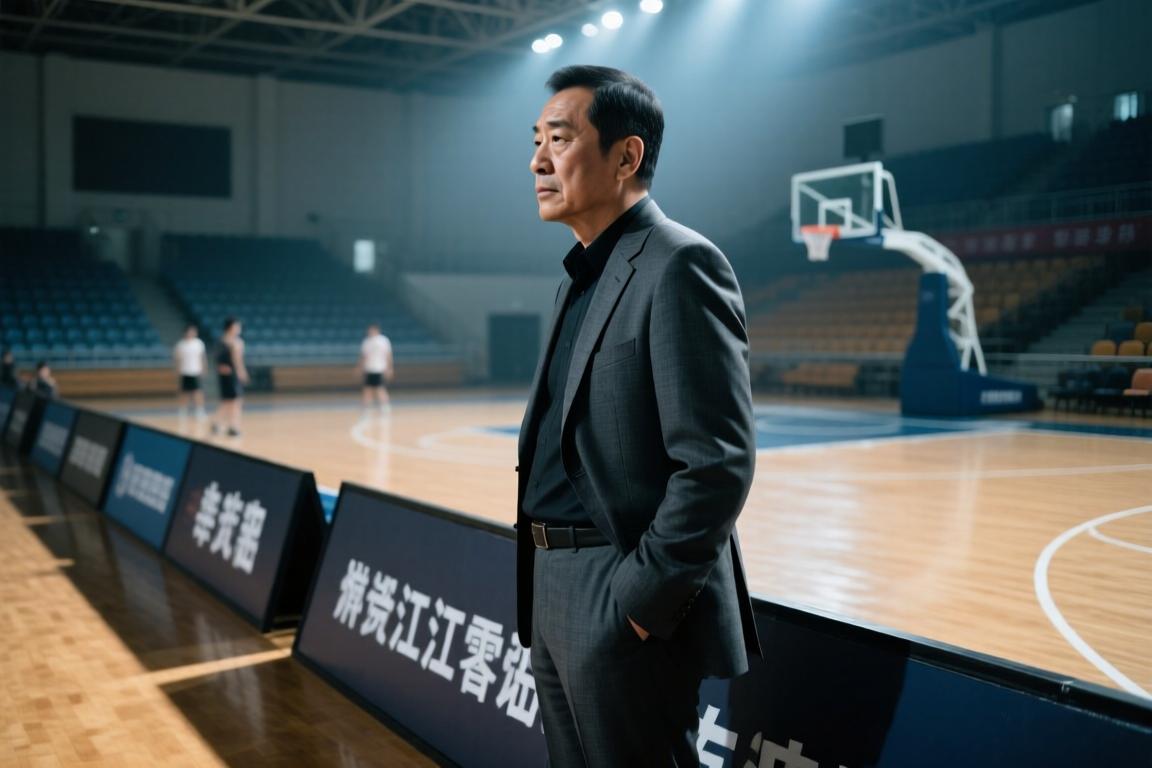 子承父业！山西主帅潘江现身场边观看儿子篮球比赛