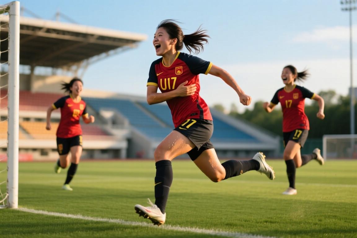 【进球集锦】U17中国女足6-0皇马女足U17 女足5人破门