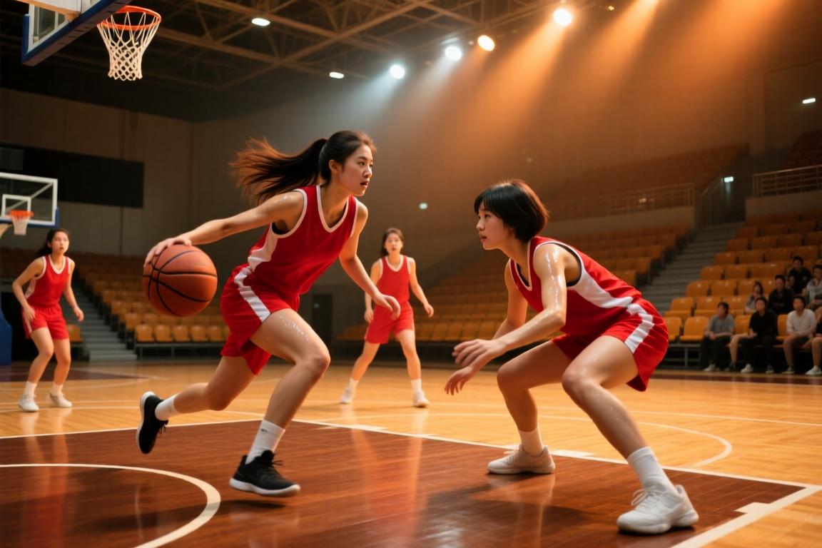 NBA有什么好看的？来看小姐姐打球不是更好看？