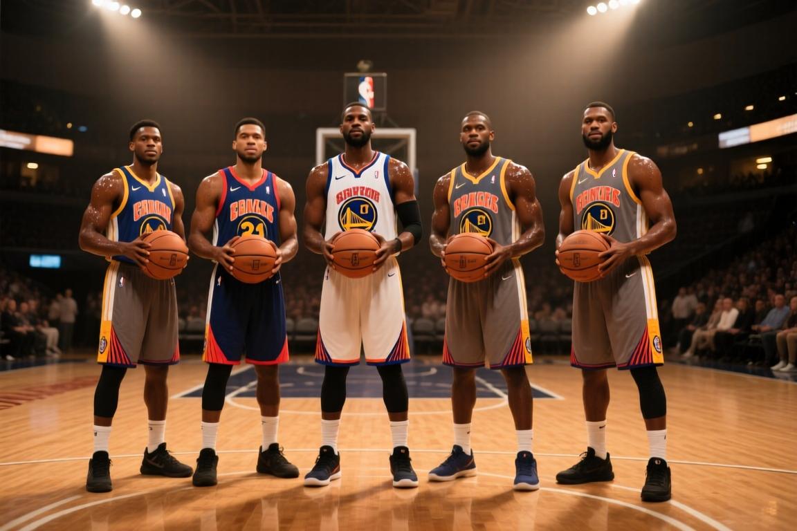 这就是传说中的NBA最佳防守阵容吧？每人都是DPOY级的