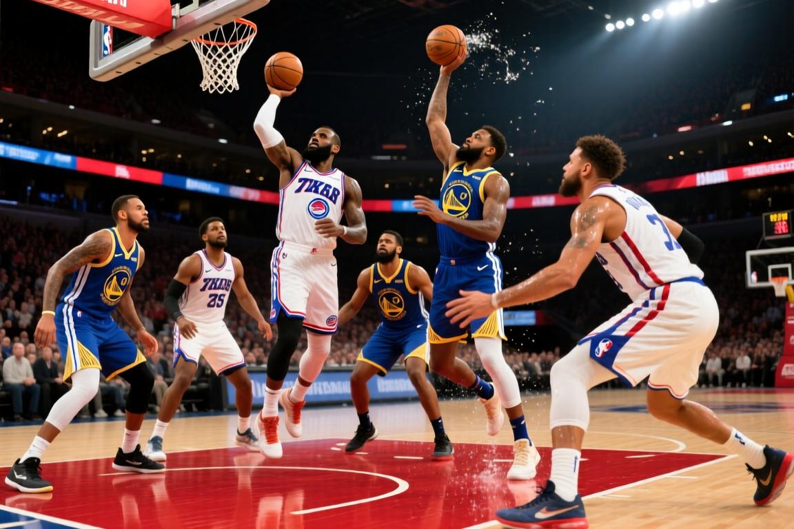 NBA最强六支球队首发！大史热议:76人排第四，雷霆大BOSS