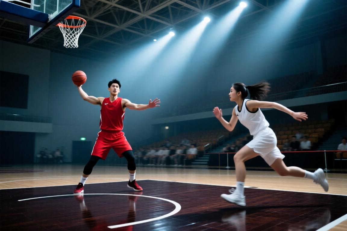 这球给的漂亮！张子宇中路策应 助攻杨舒予空切上篮命中