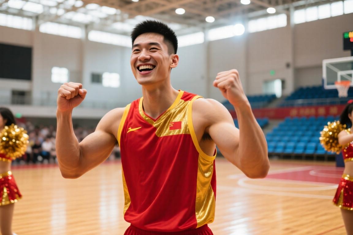 这个兄真喜啊！广东男篮啦啦队这跳得能否打动吧友？