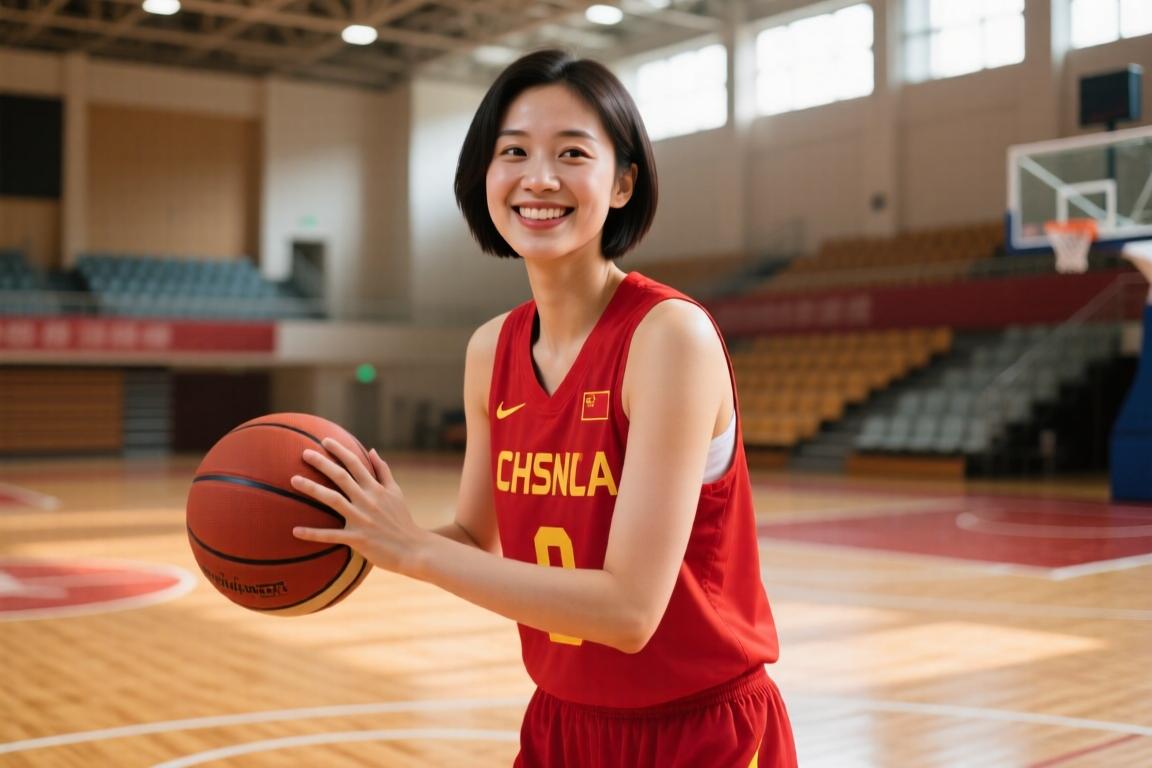 中国女篮的颜值担当！张茹又漂亮又可爱，这气质太绝了