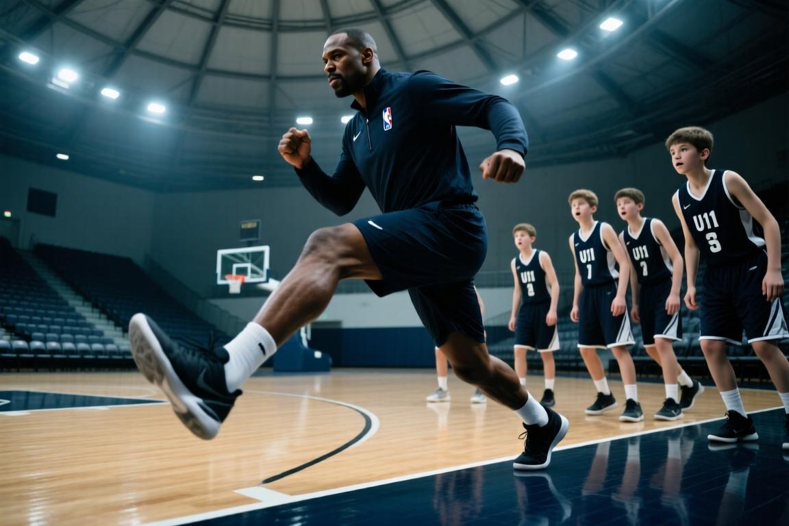 前NBA探花梅奥执教辽篮U15！赛场踹年轻球员，青训体罚引争议