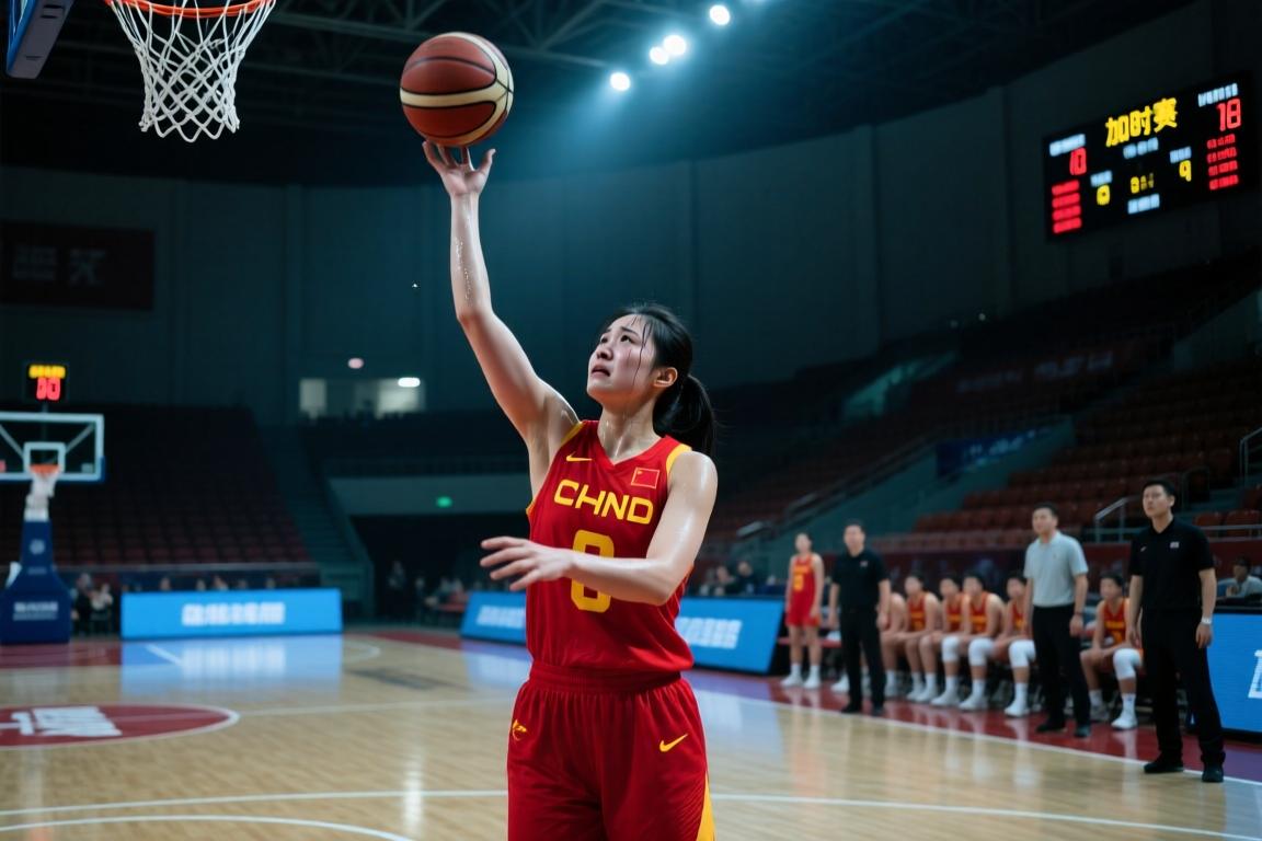 哎呀可惜了！热身赛杨舒予加时3分失绝杀 中国女篮惜败西班牙