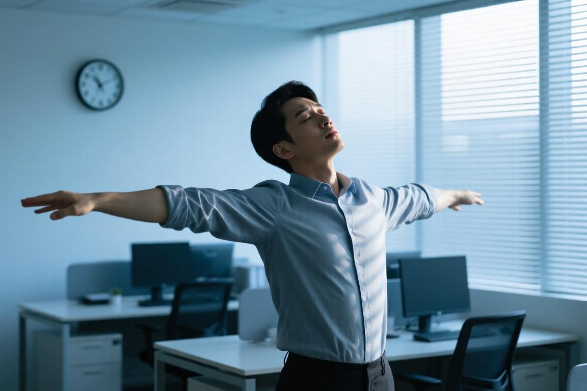 假期结束后第一天上班的精神状态