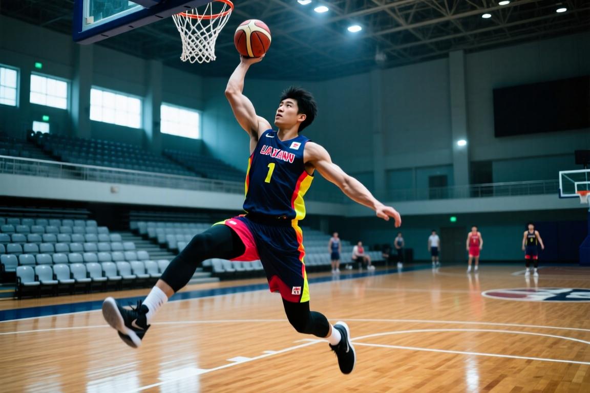 亚洲安东尼？八村塁日本队内训练赛降维打击 突破 投篮无人能挡