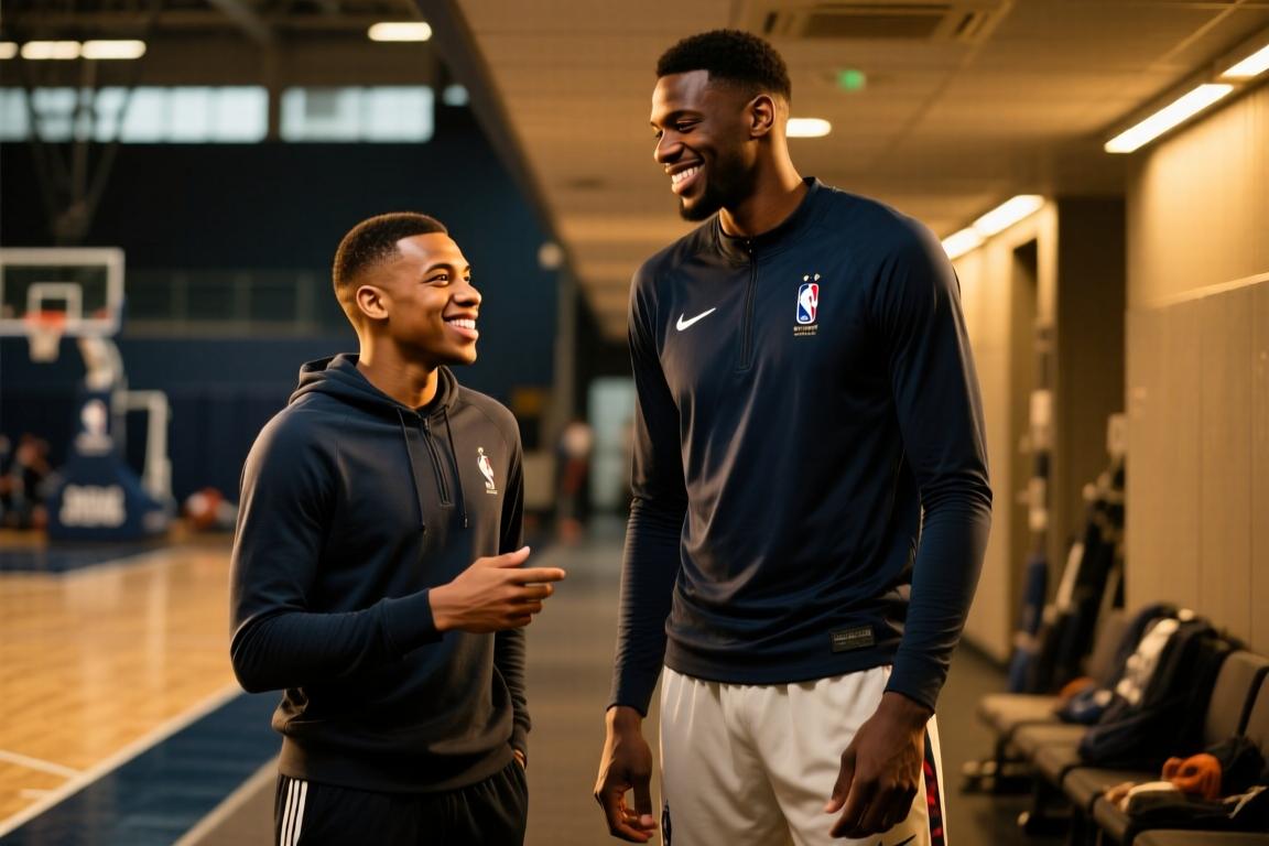 姆巴佩与文班合影后发文劝诫不要和NBA球星合影，内马尔不信