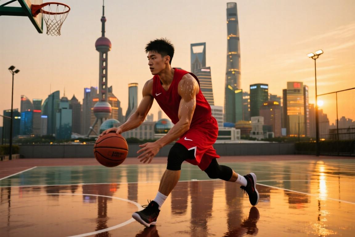 中国行也不忘训练！马克西在上海进行投篮 运球训练