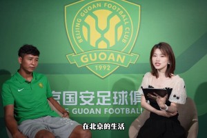 专访海米提：平时喜欢健身 退役后想当一名体能教练