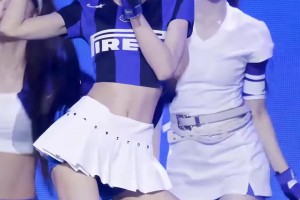 这谁看了不迷糊？日本模特田中杏奈变身国米宝贝，大秀神颜身材！