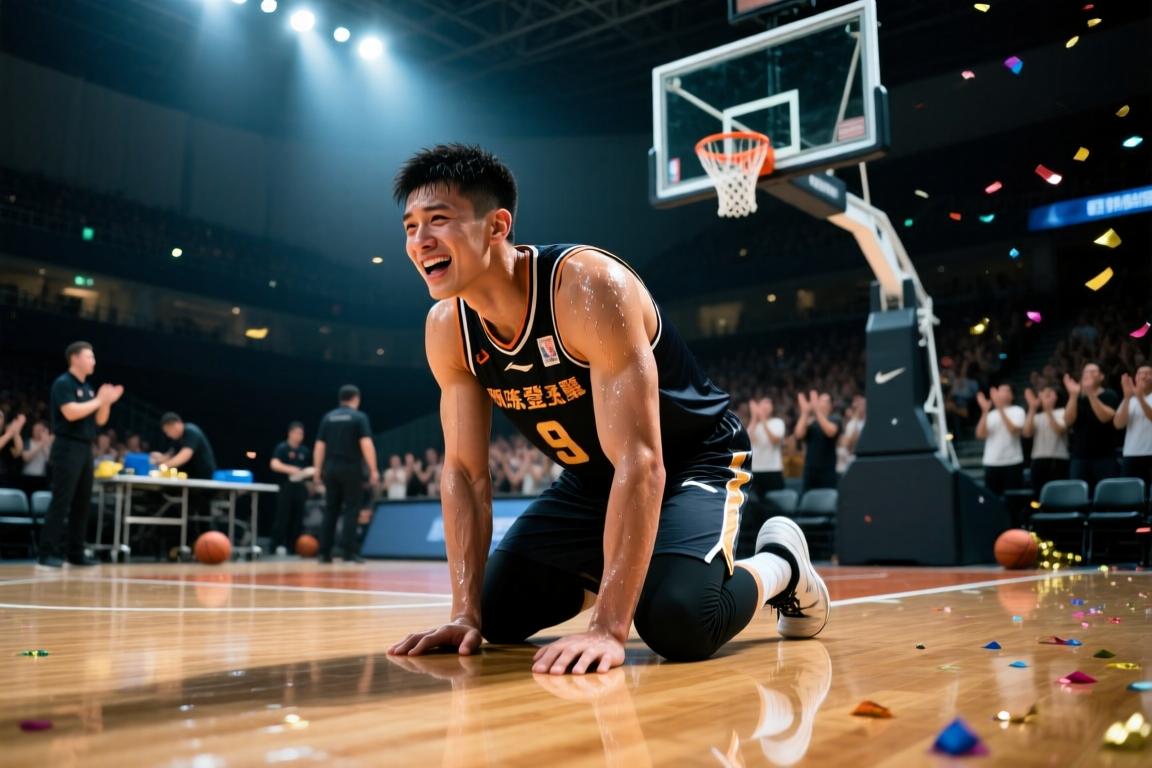 名场面！陈登星夺冠后想表演 第一扣后工作人员冲出抢球不让扣…