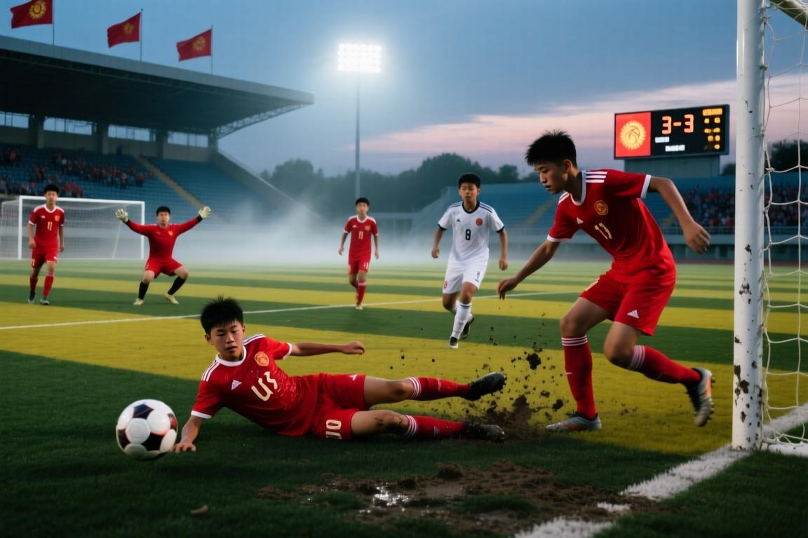 【集锦】和平杯-连丢两球！U16国足3-3吉尔吉斯斯坦