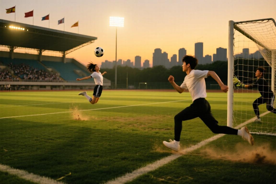 高空轰炸！李宇轩角球助攻，杨苡欢头球破门！U16男足扳平比分