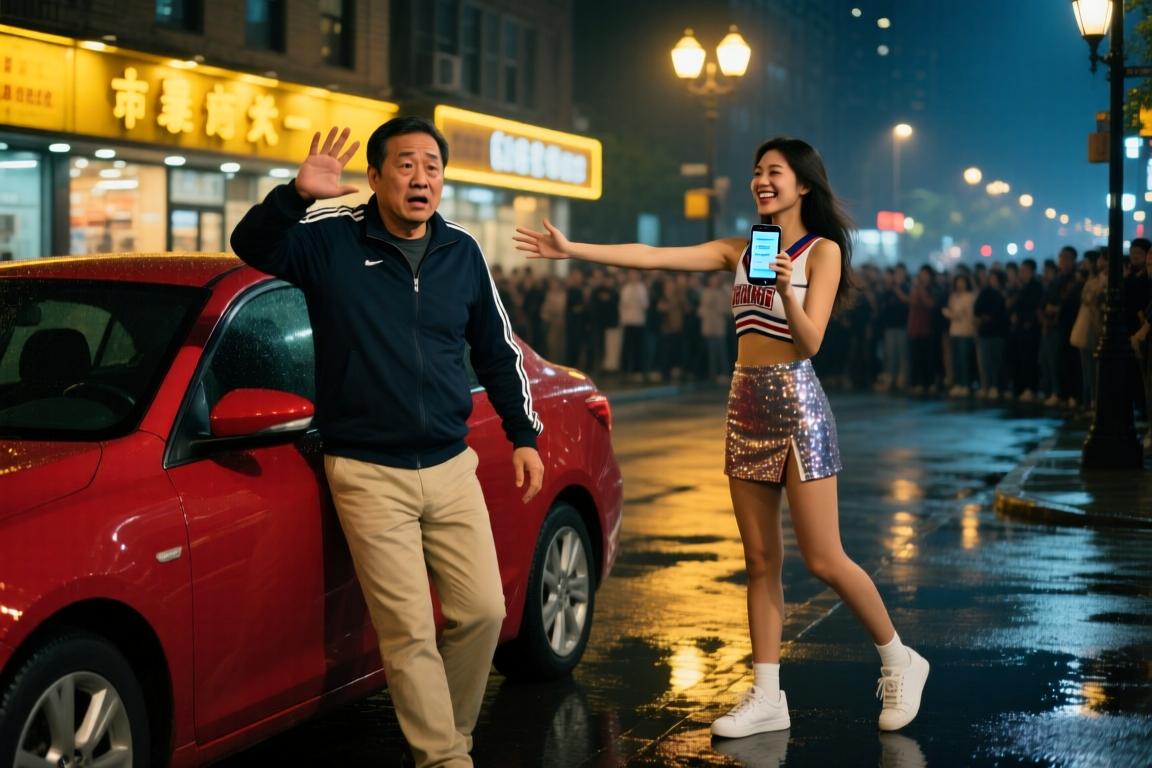 蹭到！刘维伟晒啦啦队美女“碰瓷”：4万块洗一下西装 谁让牌子